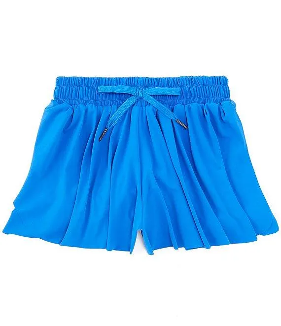 Big Girls 7-16 Active Mid-Rise Flippy Shorts