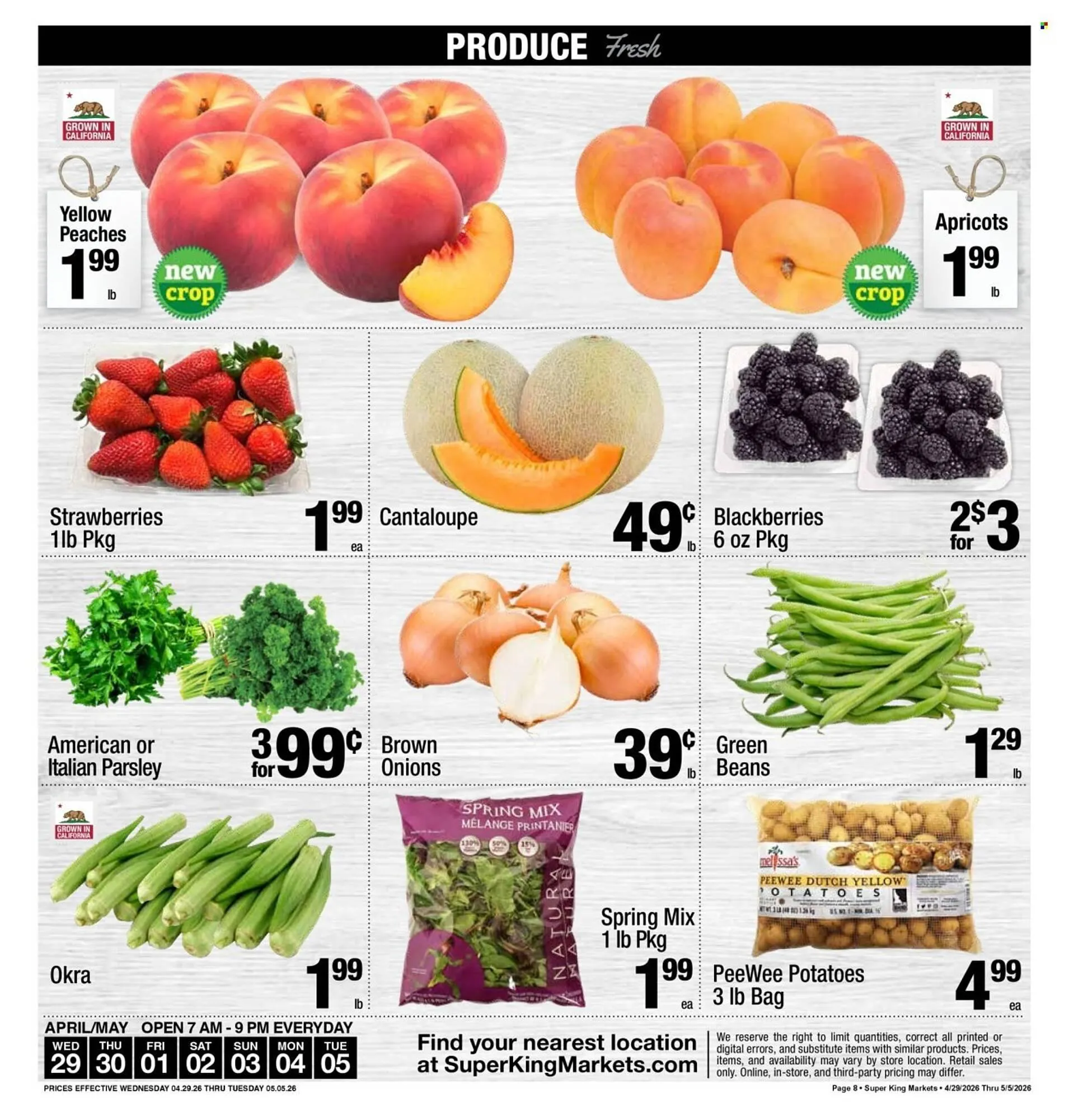 Weekly ad Super King Markets weekly ad from April 29 to May 5 2026 - Page 9