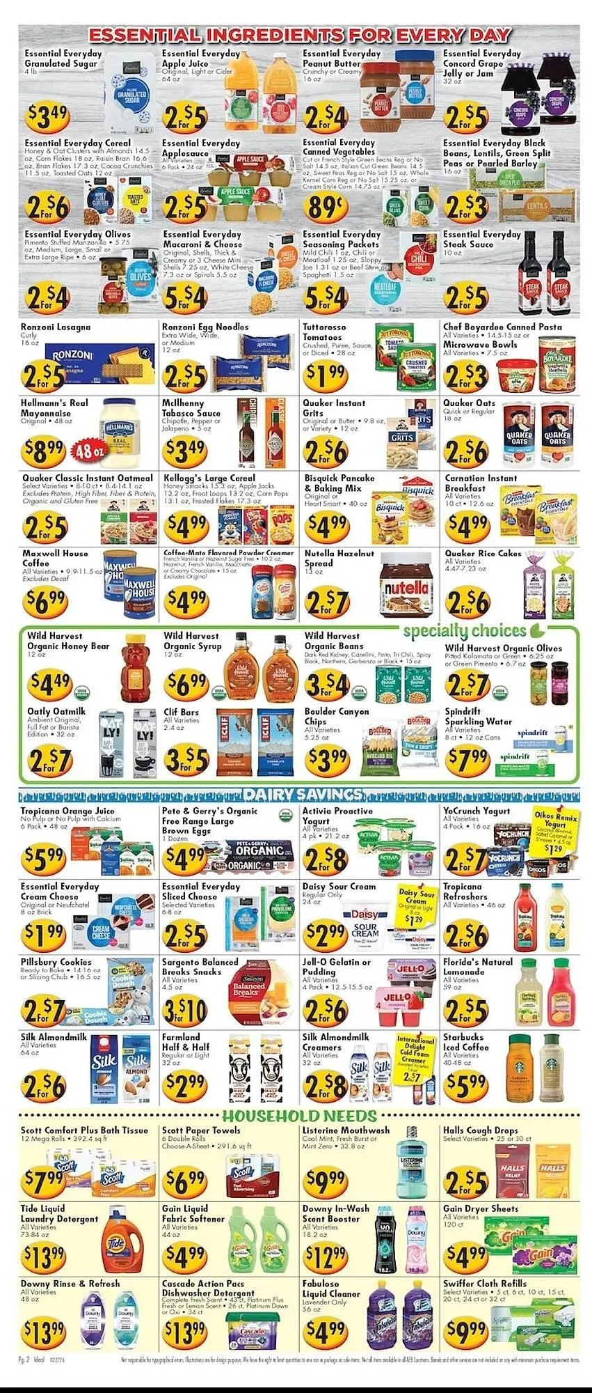 Weekly ad Ideal Food Basket circular from February 27 to March 5 2026 - Page 2