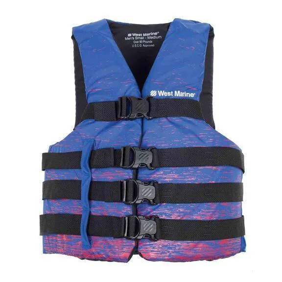Men's Nylon Water Ski Life Jackets