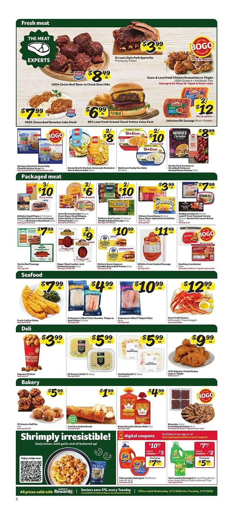 Weekly ad Harveys Supermarkets weekly ad from March 11 to March 17 2026 - Page 4