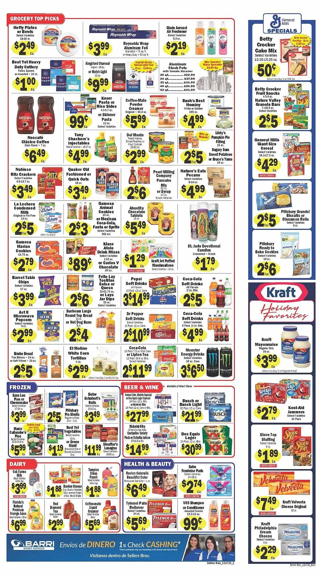 Weekly ad Sellers Bros weekly ad from December 17 to December 23 2025 - Page 2