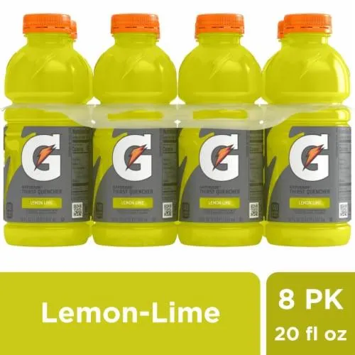 Gatorade® Yellow Lemon Lime Sports Drink Multipack Bottles