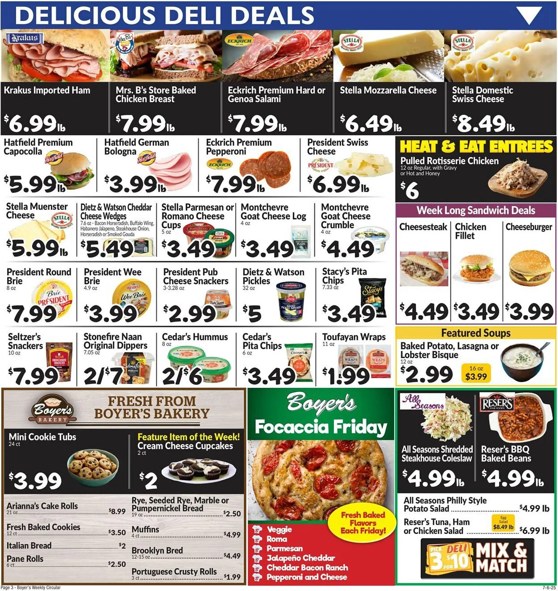 Weekly ad Boyer's Food Markets Weekly Ad from July 6 to July 12 2025 - Page 5