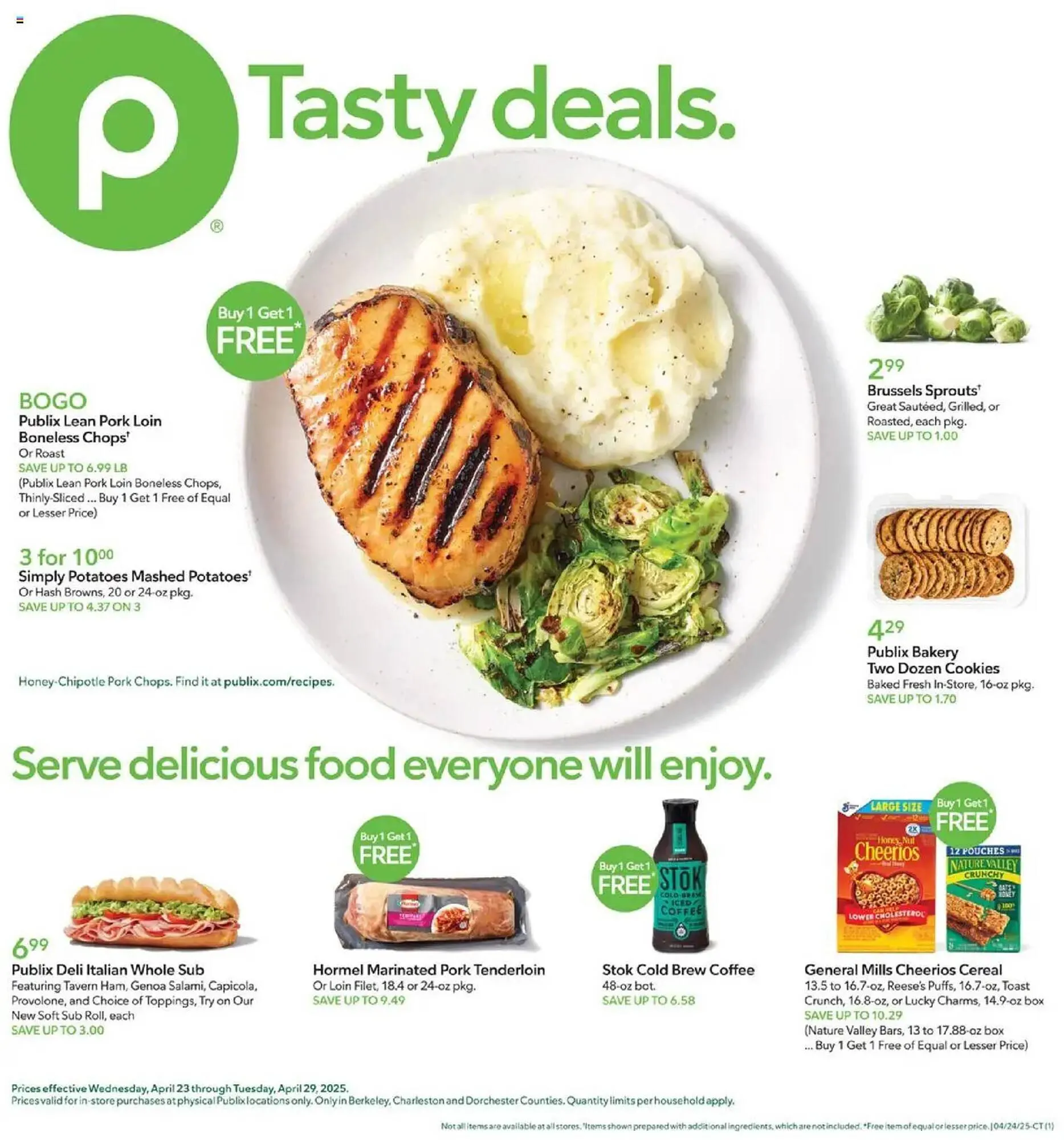 Weekly ad Publix Weekly Ad from April 23 to April 29 2025 - Page 1