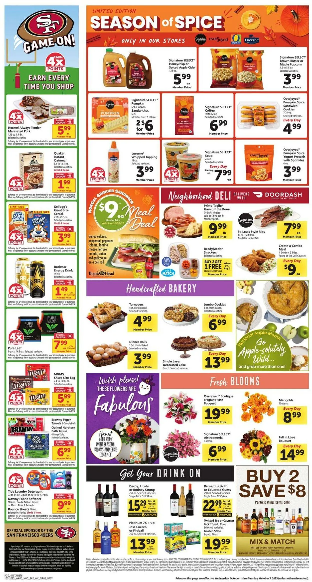 Weekly ad Safeway Current weekly ad from October 1 to October 7 2025 - Page 2