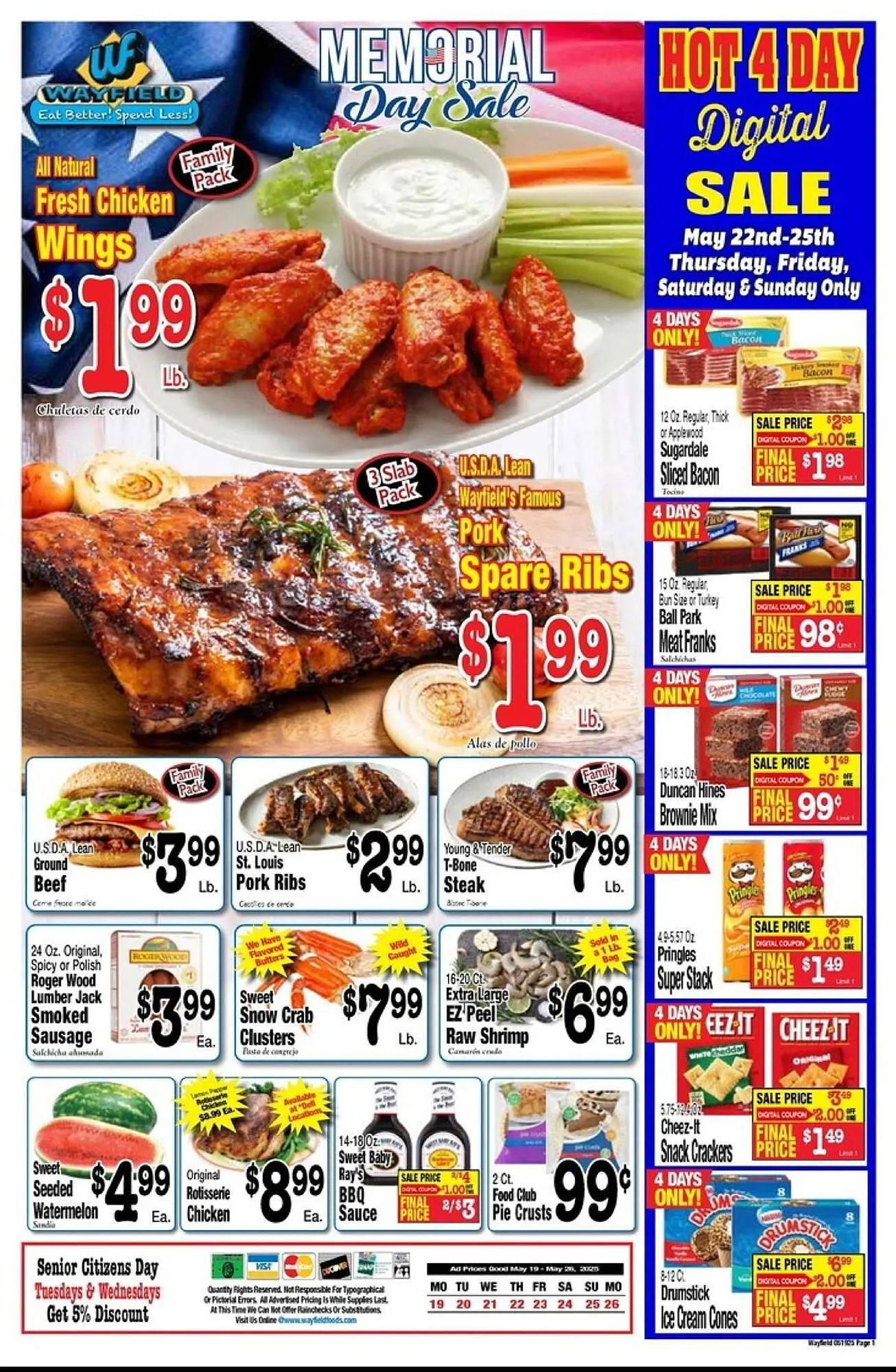 Wayfield Weekly Ad - 1