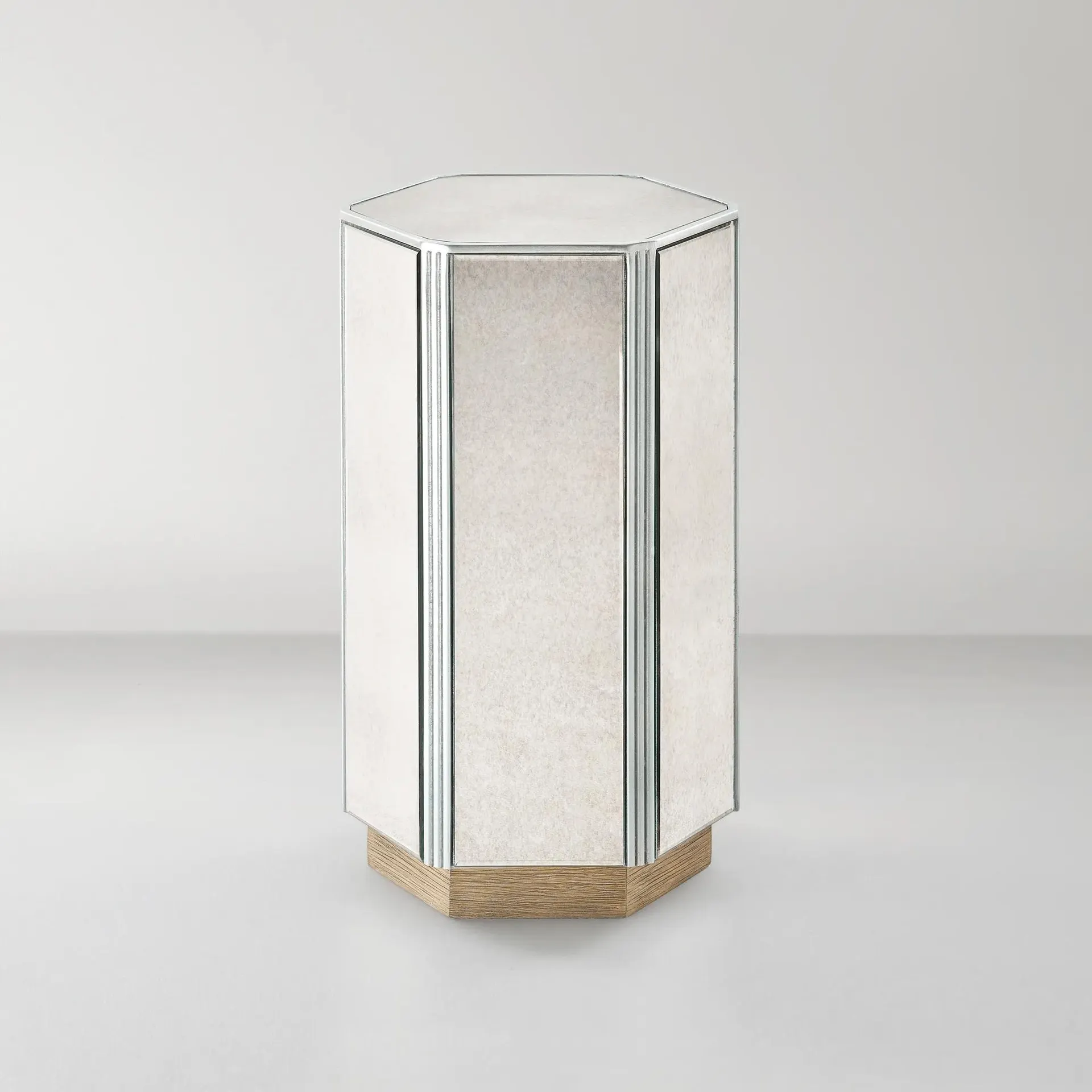 Glimmer Mirrored Side Table