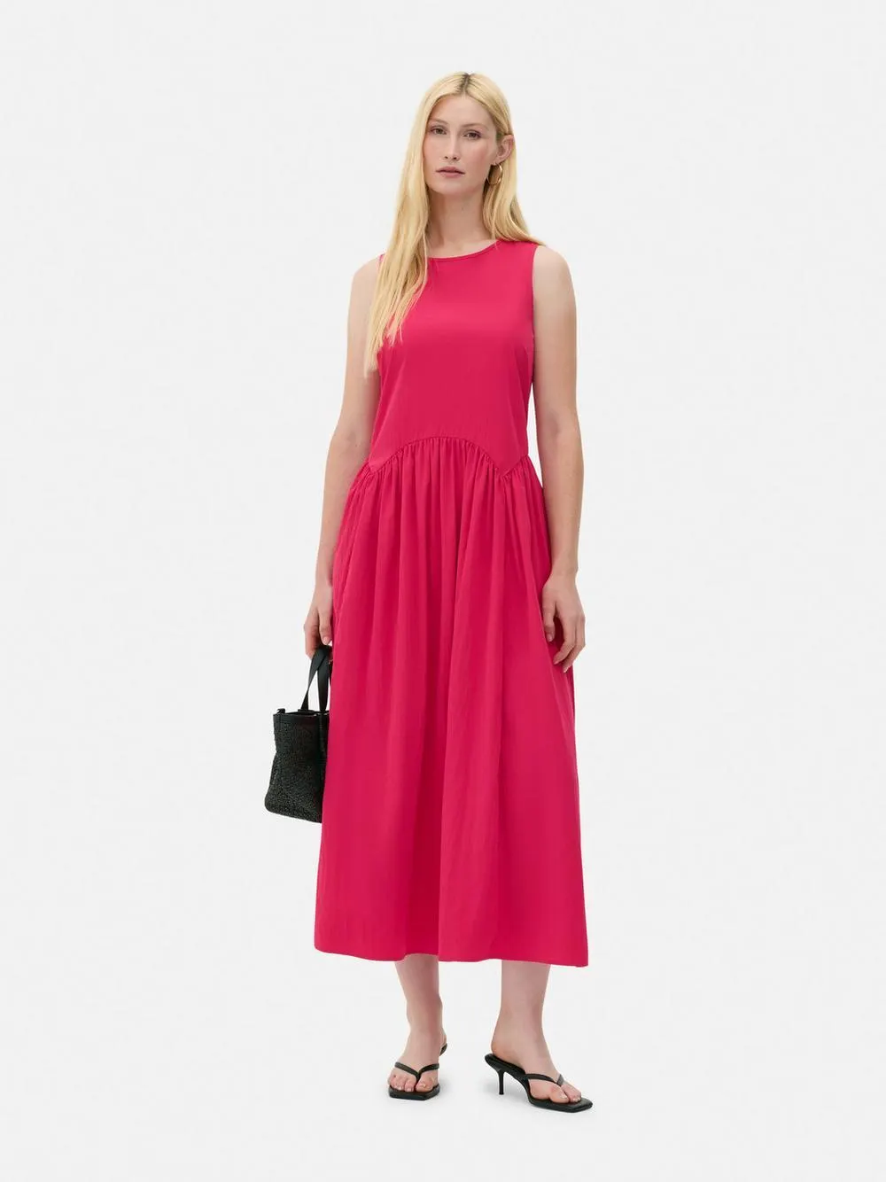 Ärmelloses Maxikleid