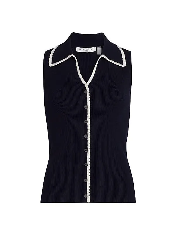 The Shiloh Rib-Knit Sleeveless Top