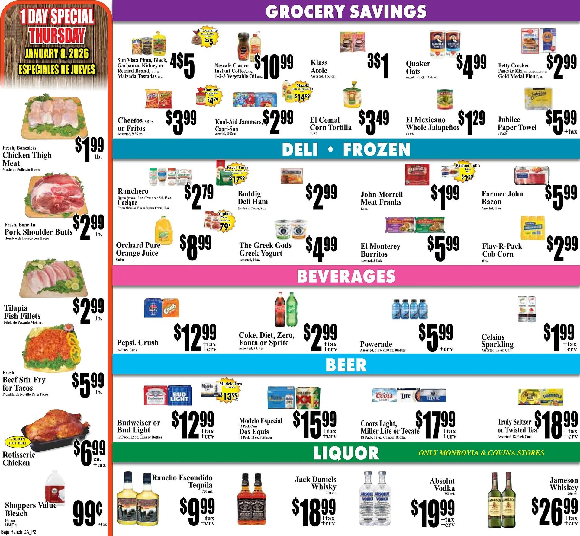 Weekly ad Baja Ranch weekly ad from January 7 to January 13 2026 - Page 2