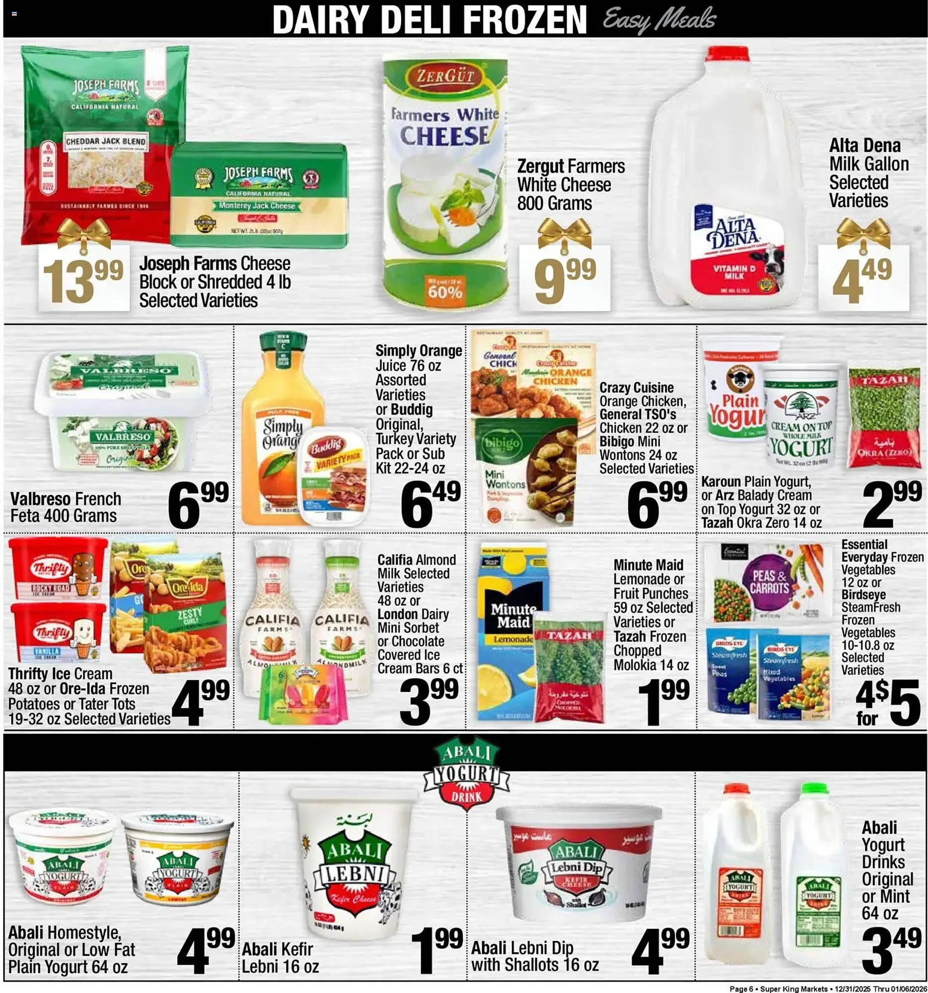 Weekly ad Super King Markets weekly ad from December 31 to January 6 2026 - Page 6