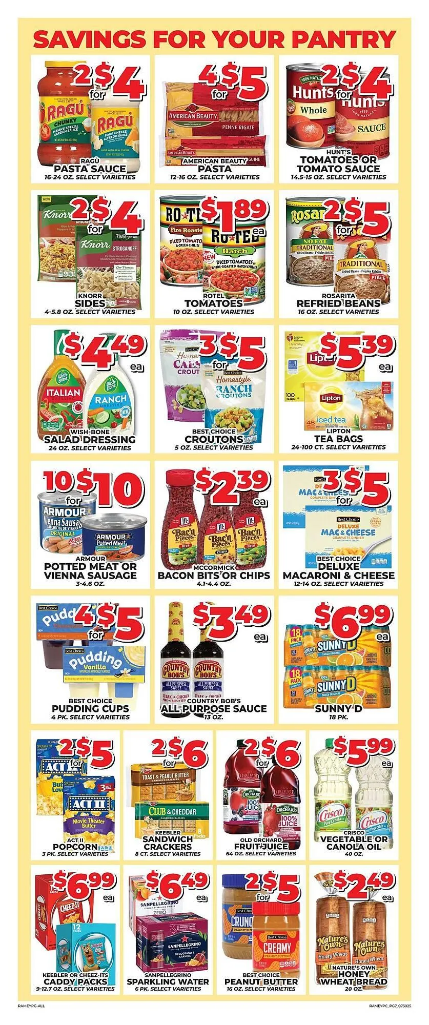 Weekly ad Price Cutter Weekly Ad from July 30 to August 5 2025 - Page 7