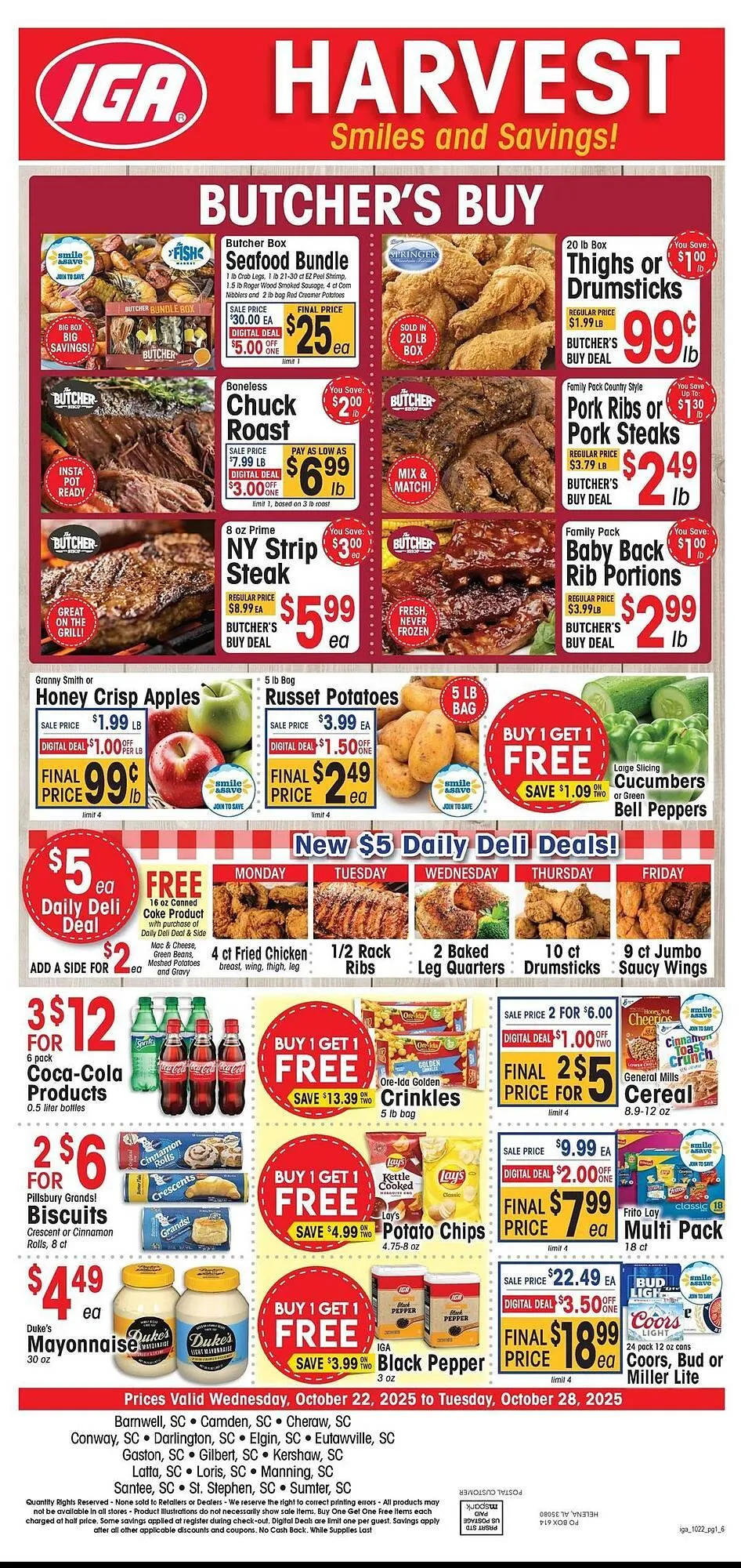 IGA weekly ad - 1