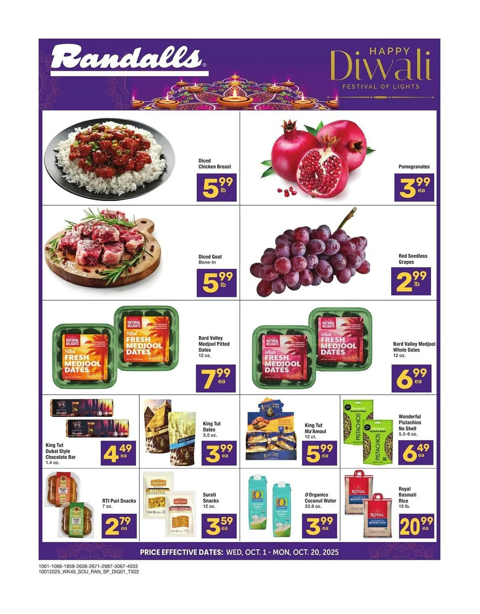 Weekly ad Randalls weekly ad from October 1 to October 20 2025 - Page 1