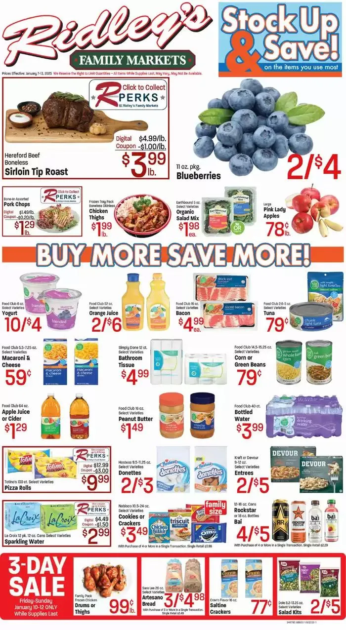 Weekly ad Top deals and discounts from January 7 to January 13 2025 - Page 1
