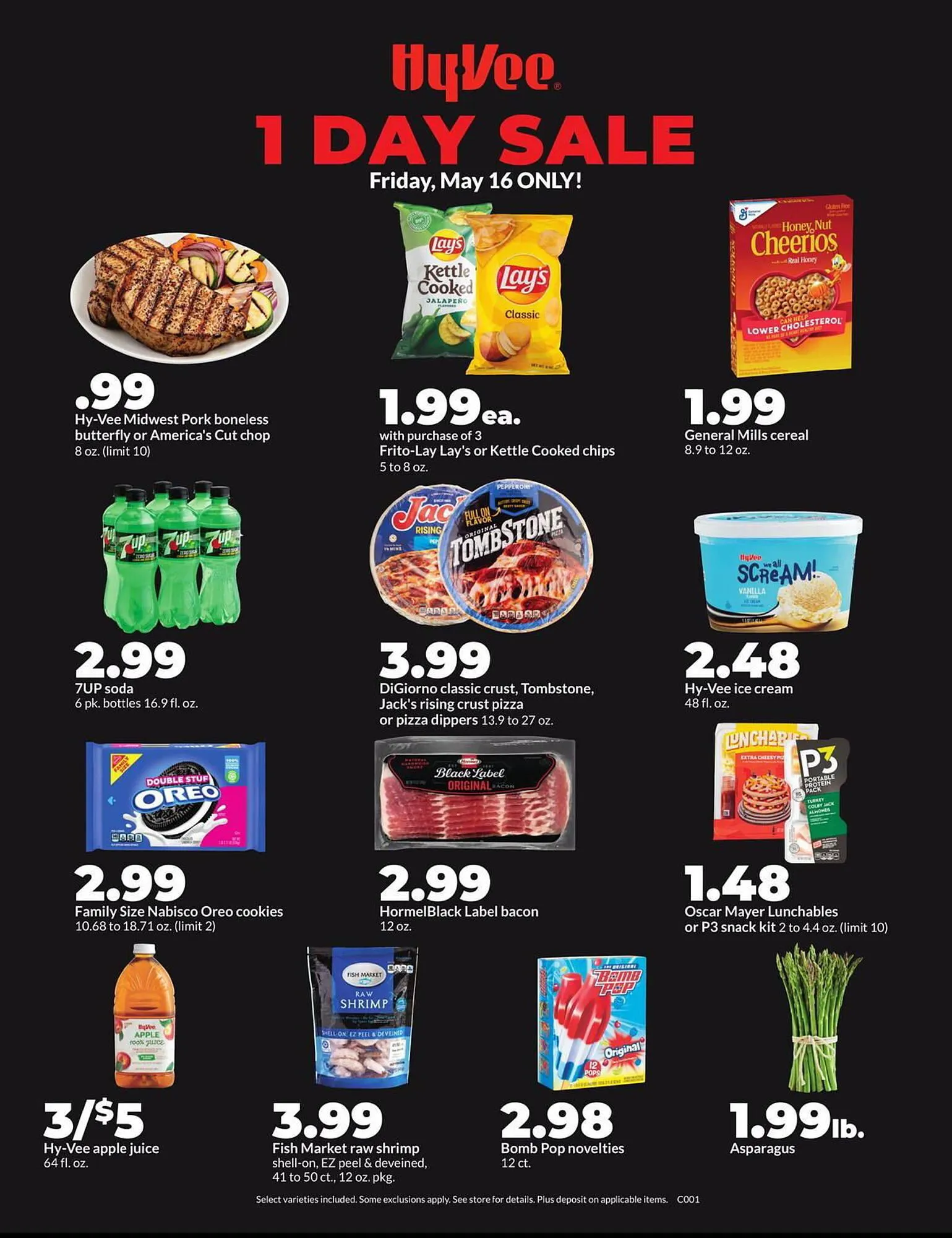 Weekly ad Hy-Vee Weekly Ad from May 16 to May 16 2025 - Page 1