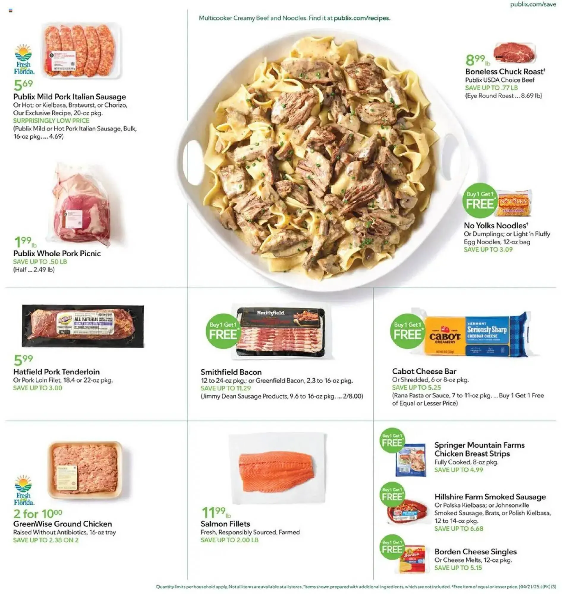Weekly ad Publix Weekly Ad from April 20 to April 21 2025 - Page 3