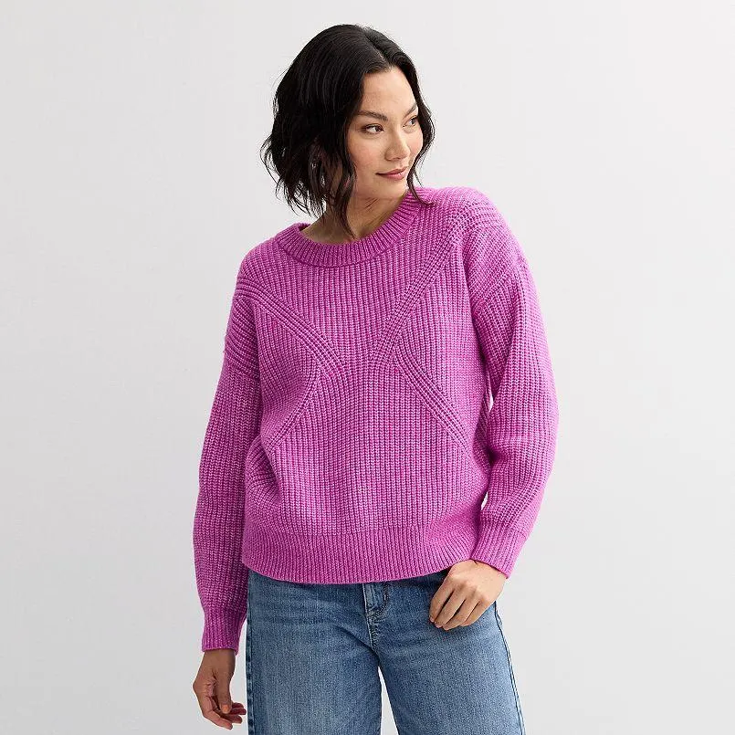 Women's Sonoma Goods For Life® Cozy Crewneck Sweater