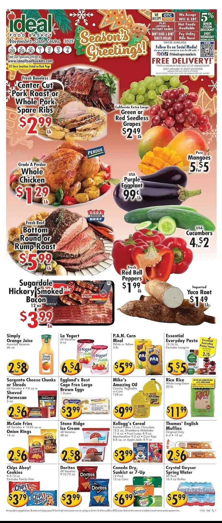 Ideal Food Basket circular - 1