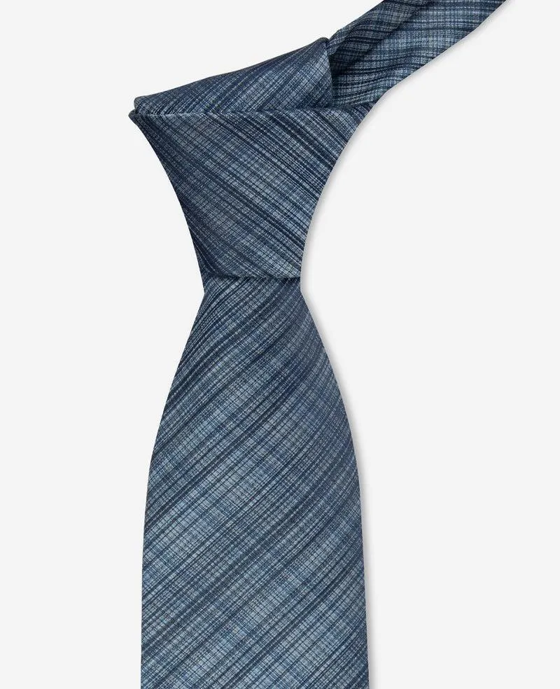 Blue Plaid Tie