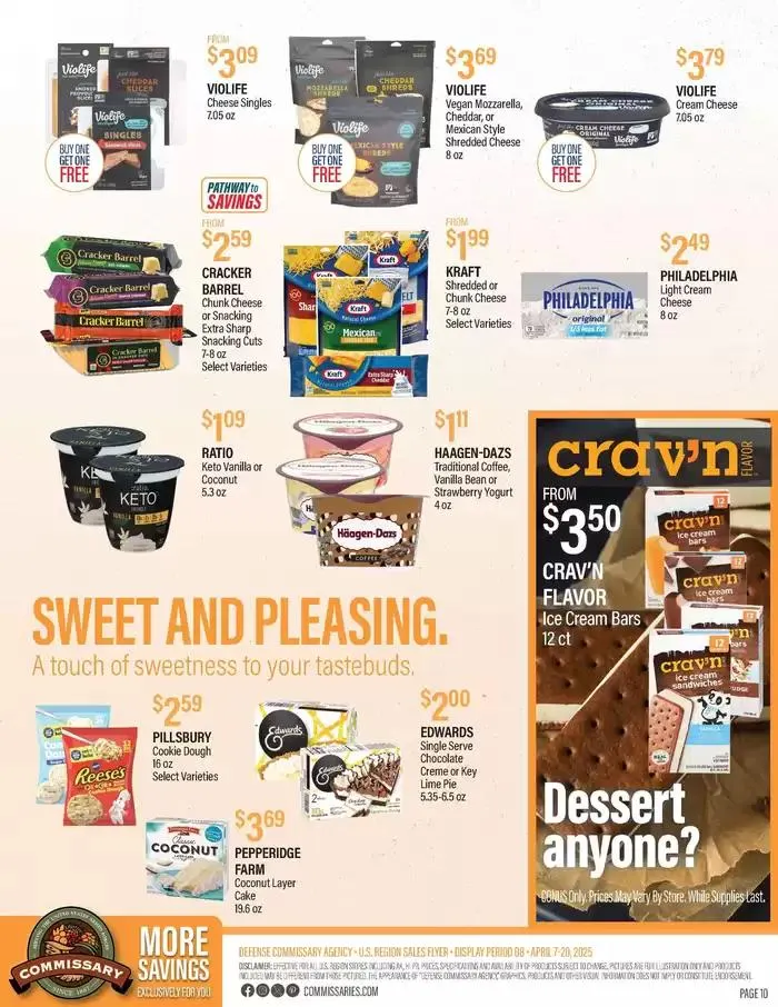 Weekly ad Flyer Commissary from April 7 to April 20 2025 - Page 10