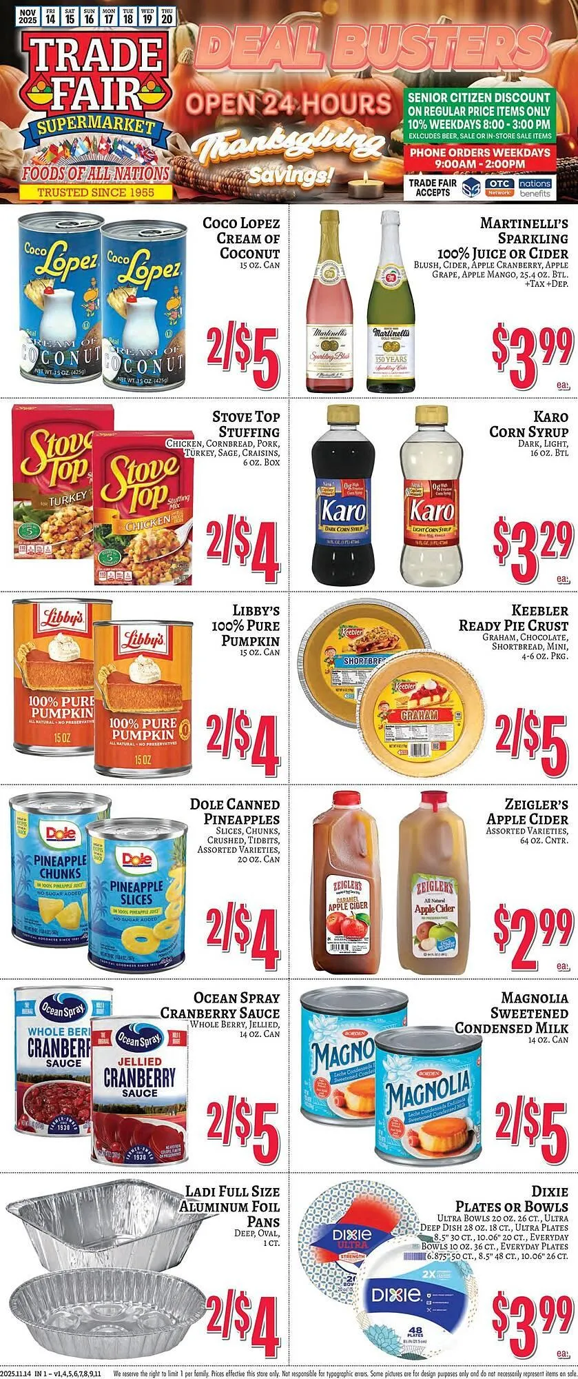 Weekly ad Trade Fair Supermarket weekly ad from November 14 to November 20 2025 - Page 2