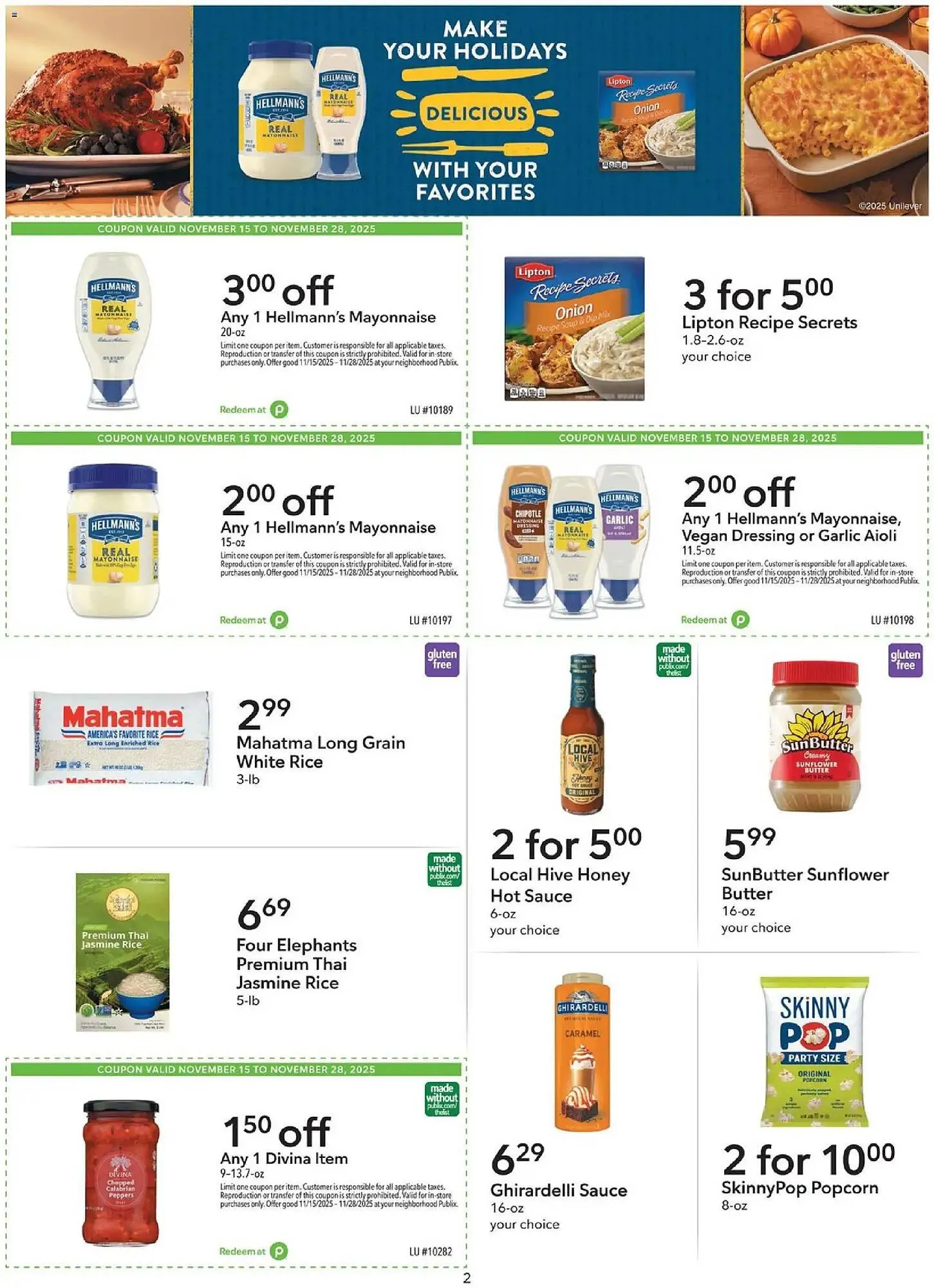 Weekly ad Publix weekly ad from November 15 to November 29 2025 - Page 2