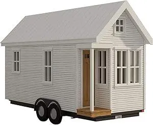 Tiny House Plans, 170 Sq Ft, DIY Plans for Wheeled Cozy Retreat, Build Your Own Tiny Home, 170thow1