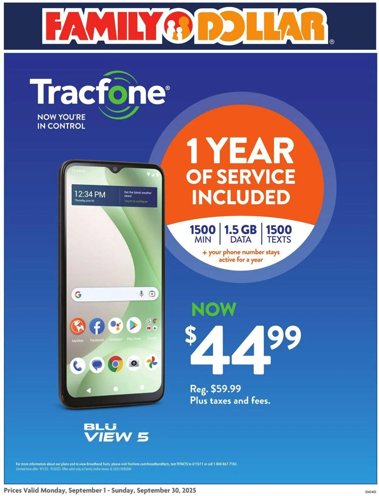 Weekly ad Family Dollar Current weekly ad from September 1 to September 30 2025 - Page 1