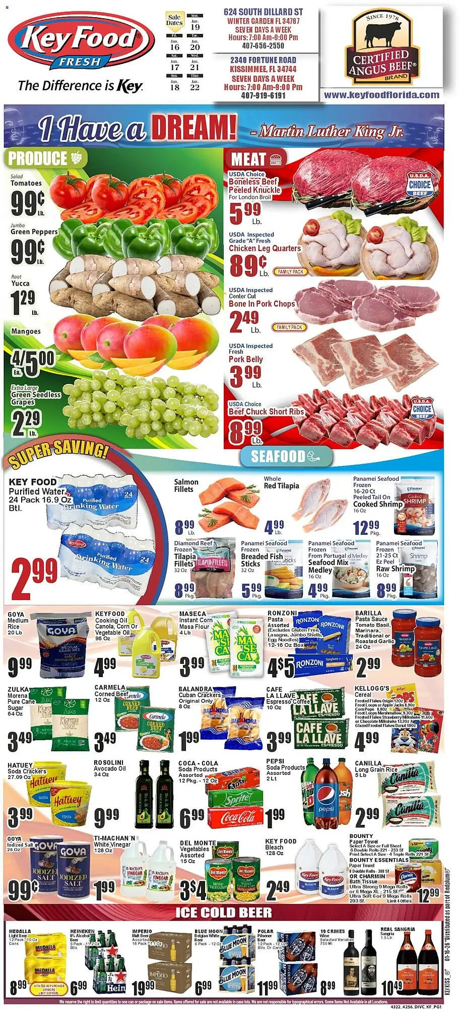 Weekly ad Key Food circular from October 16 to October 22 2026 - Page 1