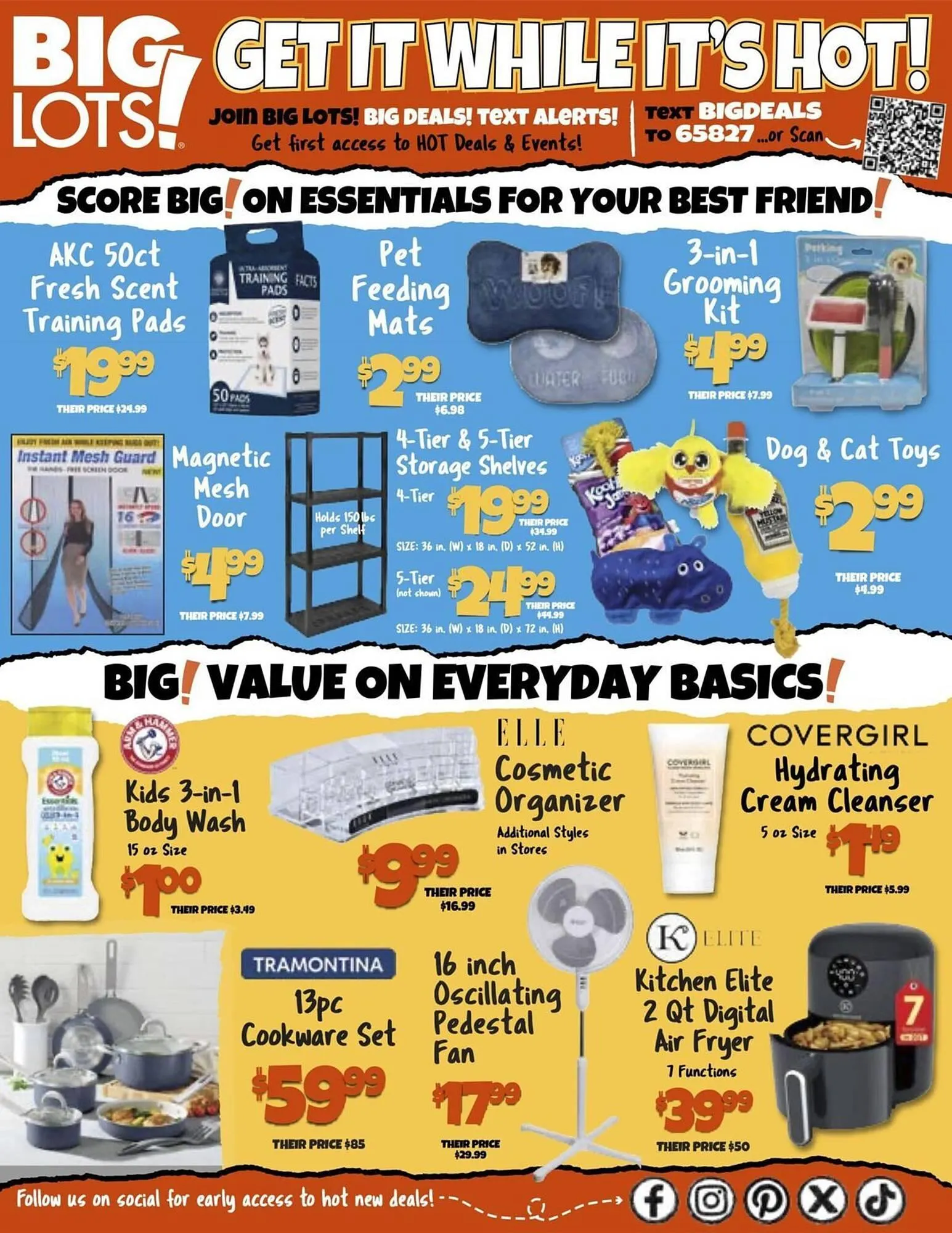 Weekly ad Big Lots weekly ad from April 25 to May 1 2026 - Page 1