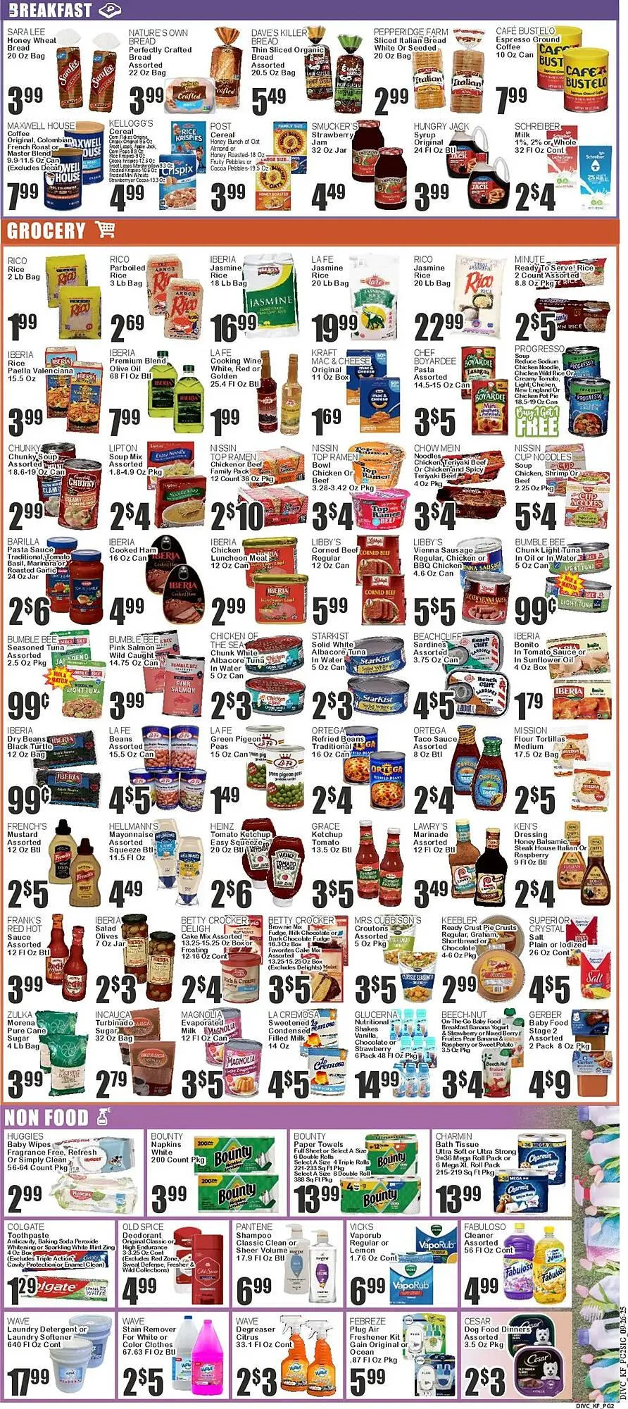 Weekly ad Food Universe circular from September 26 to October 2 2025 - Page 2