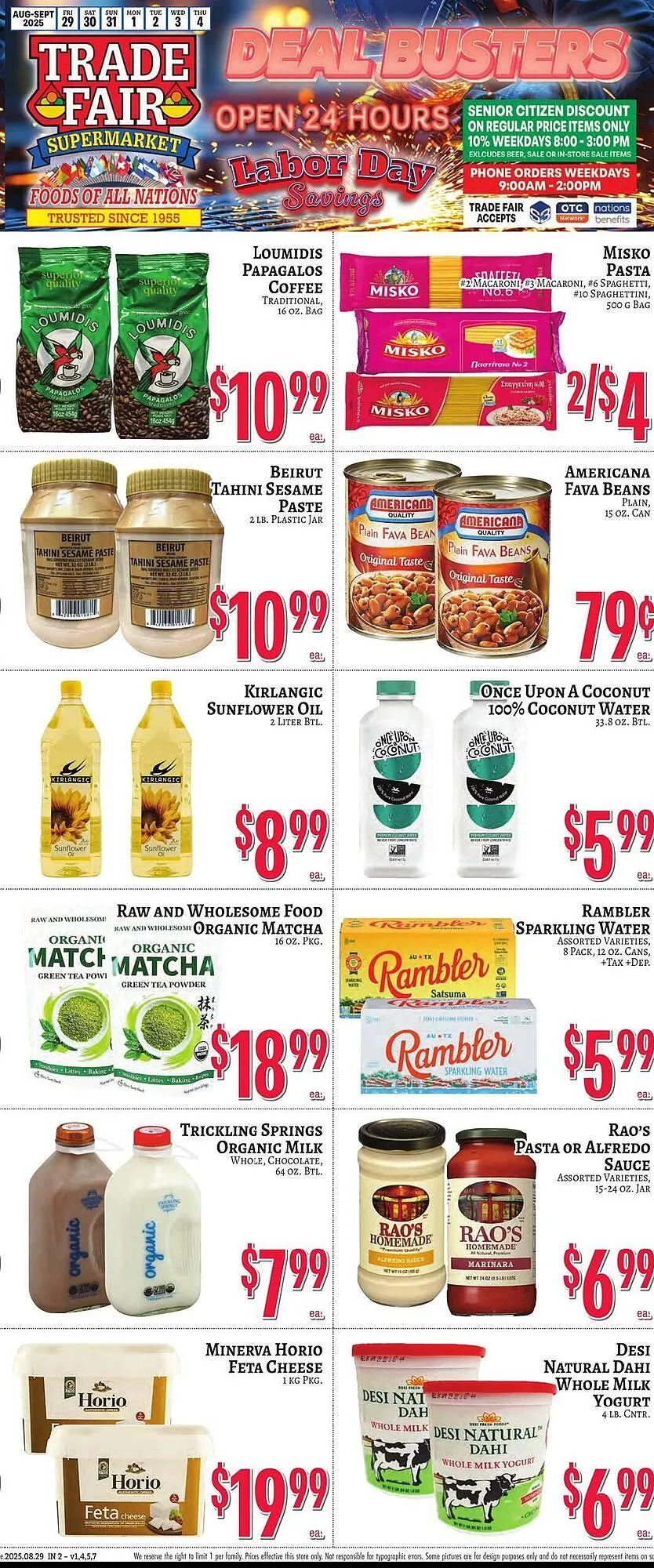 Weekly ad Trade Fair Supermarket Weekly Ad from August 29 to September 4 2025 - Page 3