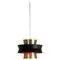 Scandinavian Copper Pendant Lamp Trava attributed to Carl Thore for Granhaga, 1960s