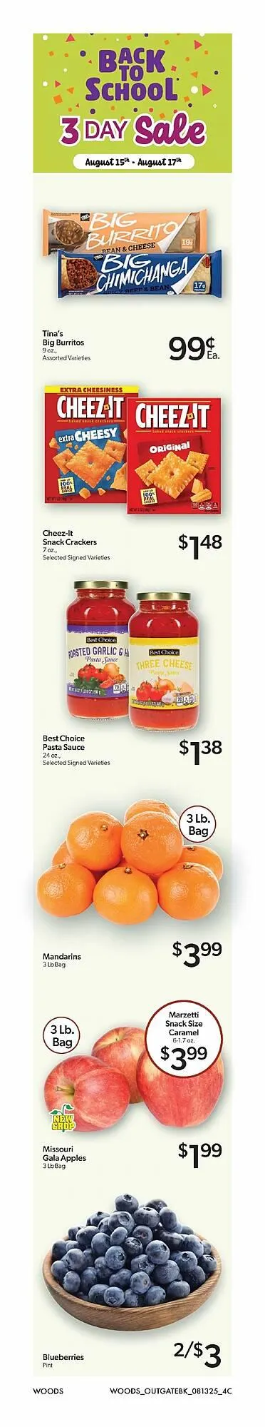 Weekly ad Woods Supermarket Weekly Ad from August 13 to August 19 2025 - Page 6