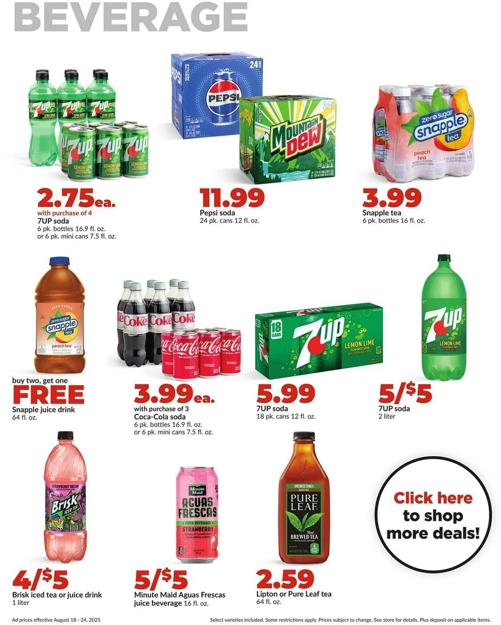 Weekly ad Hy-Vee Weekly Ad from August 18 to August 24 2025 - Page 26