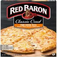 Red Baron Frozen Pizza Classic Crust Four-Cheese