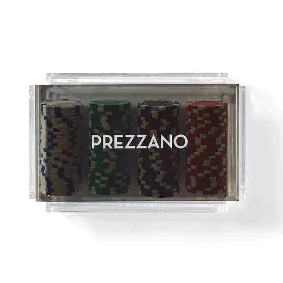 Acrylic Poker Game Set