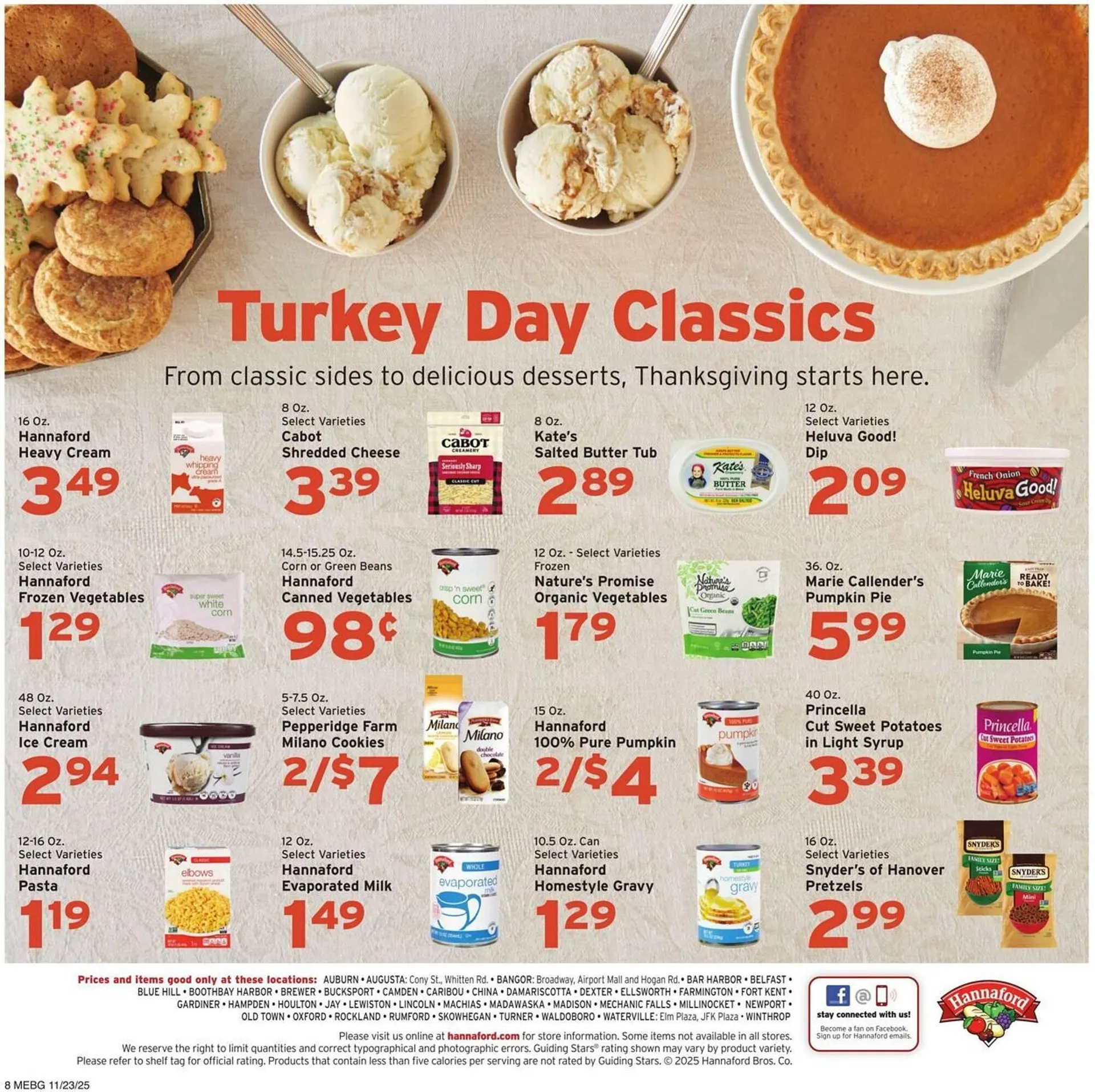 Weekly ad Hannaford flyer from November 23 to November 29 2025 - Page 8
