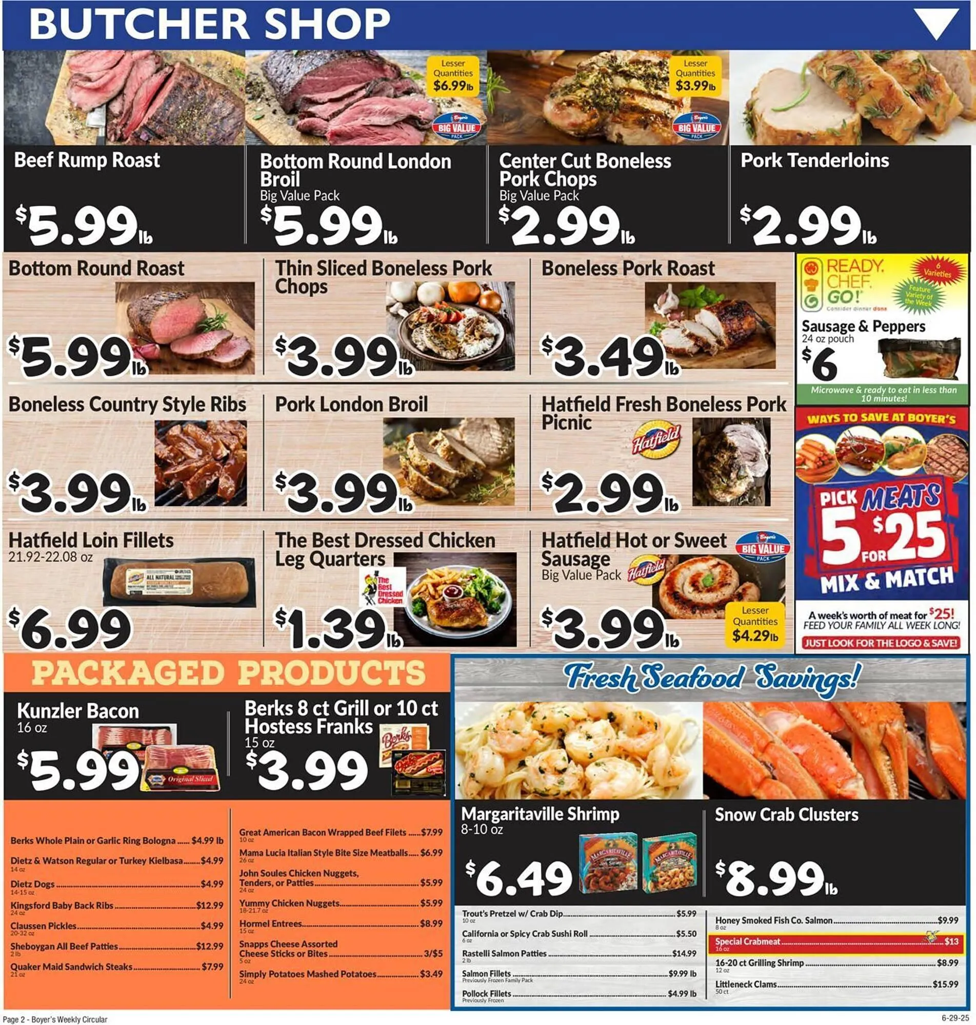 Weekly ad Boyer's Food Markets Weekly Ad from June 29 to July 26 2025 - Page 4