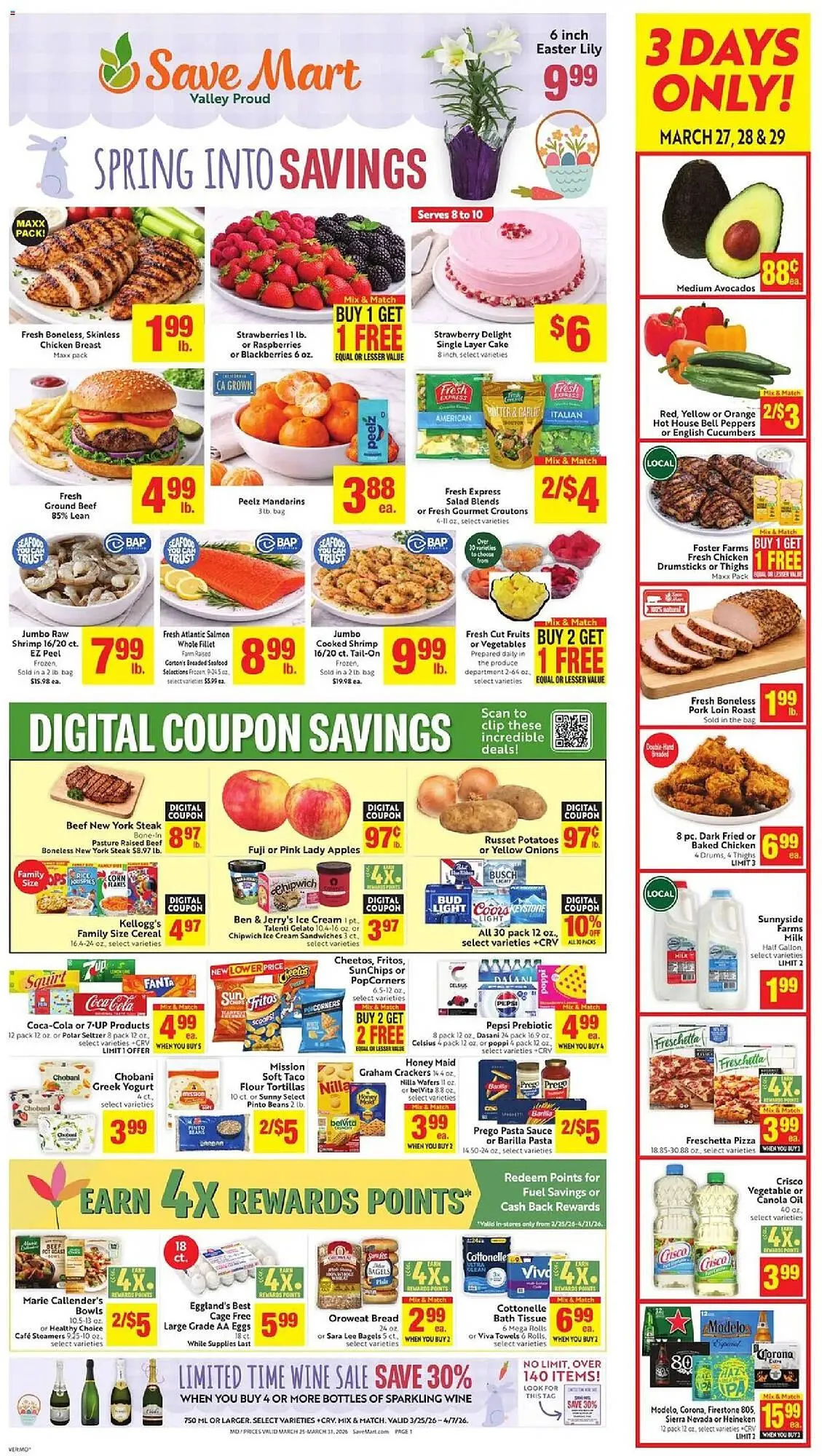 Weekly ad Save Mart weekly ad from March 25 to March 31 2026 - Page 1