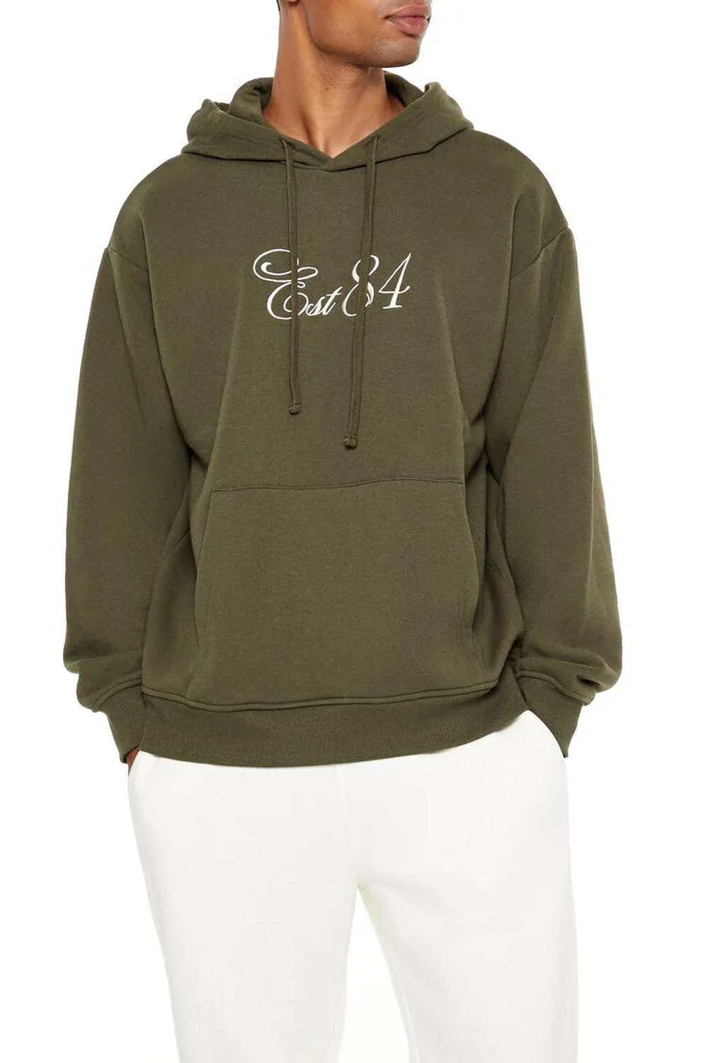 Embroidered Est 84 Hoodie