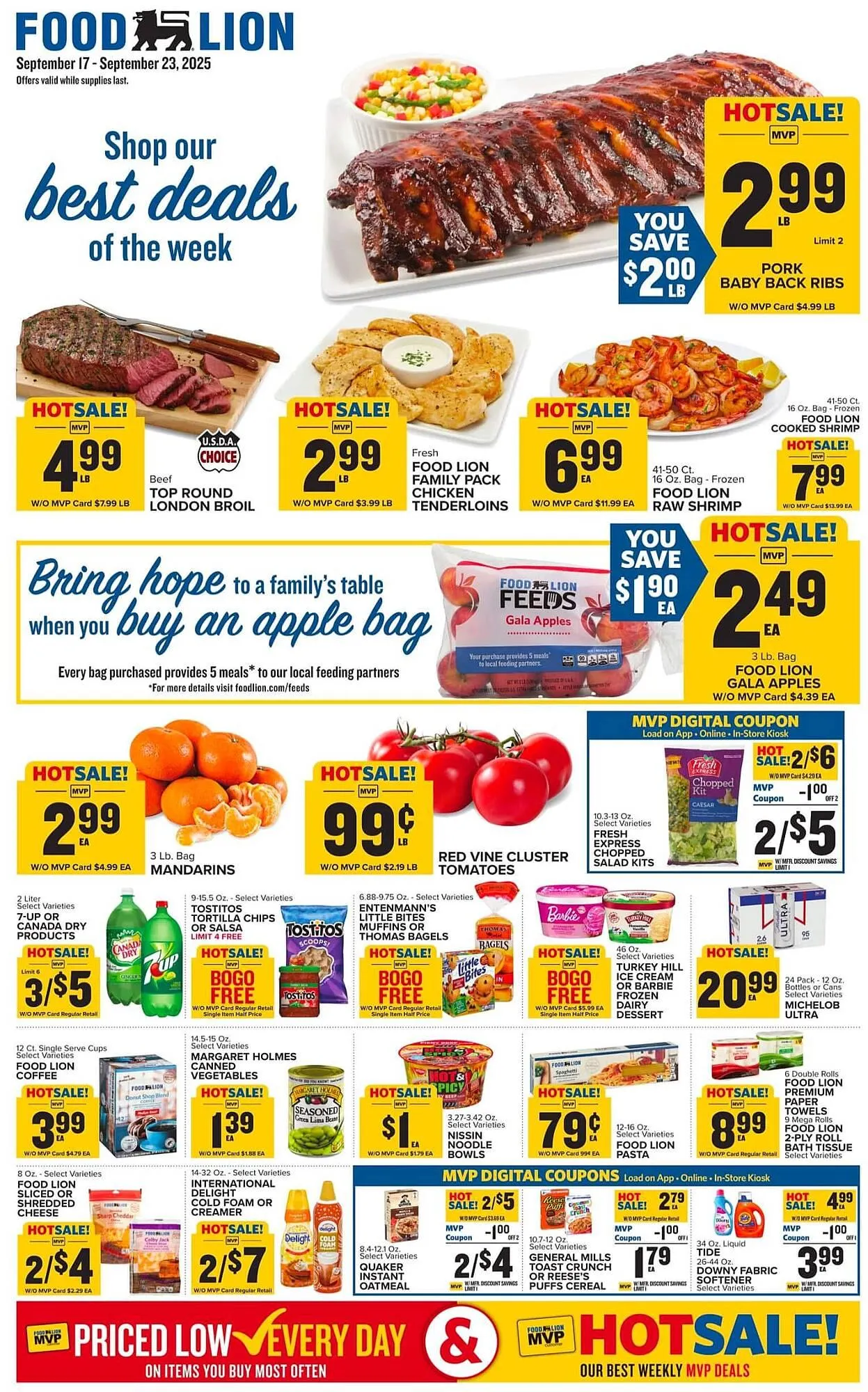 Weekly ad Food Lion weekly ad from September 17 to September 23 2025 - Page 1