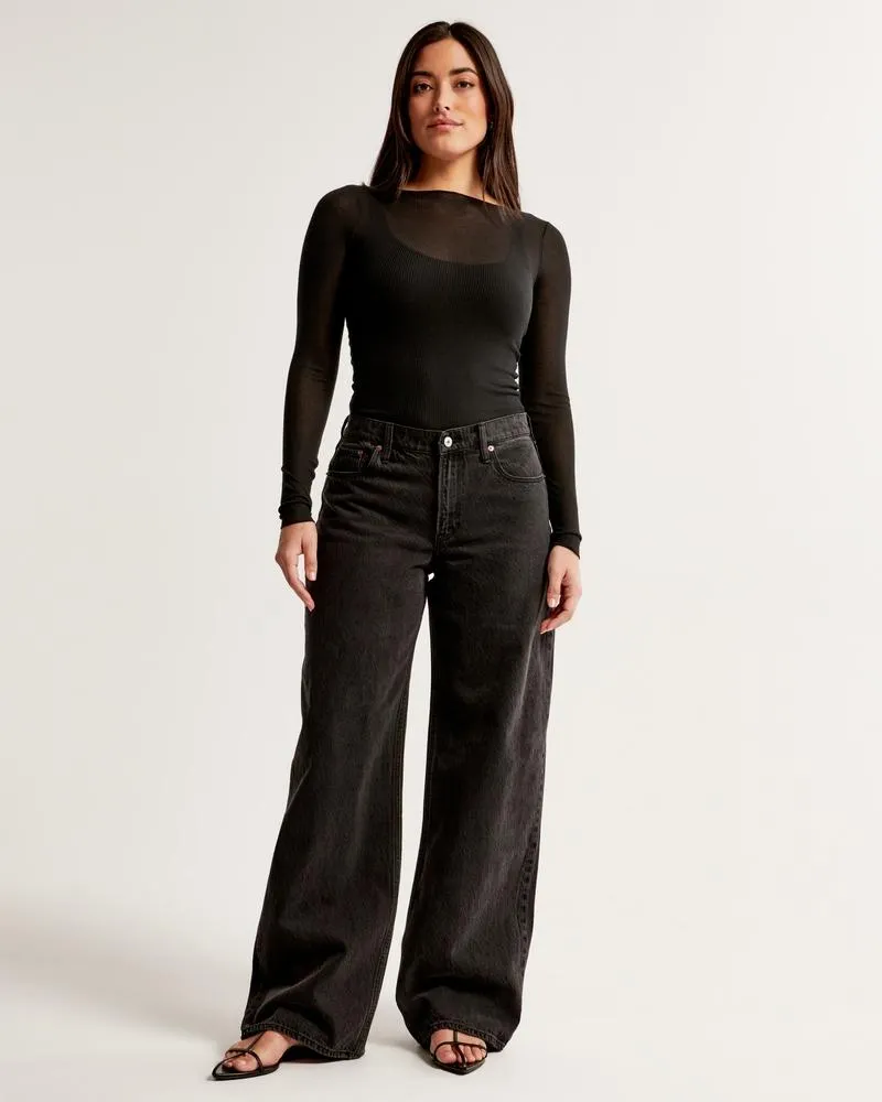 Curve Love Low Rise Ultra Loose Jean