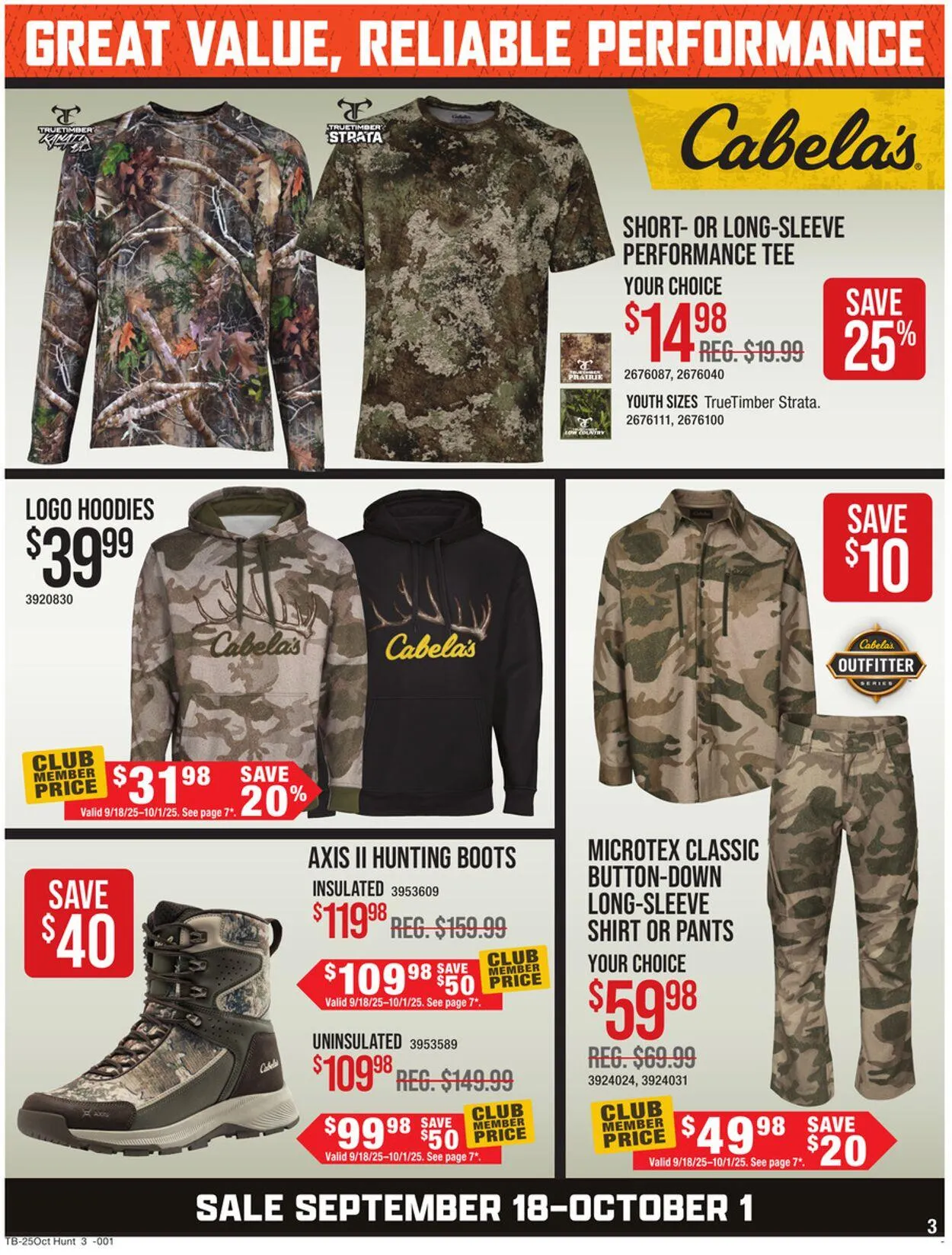 Weekly ad Cabela's Current weekly ad from September 18 to October 1 2025 - Page 13