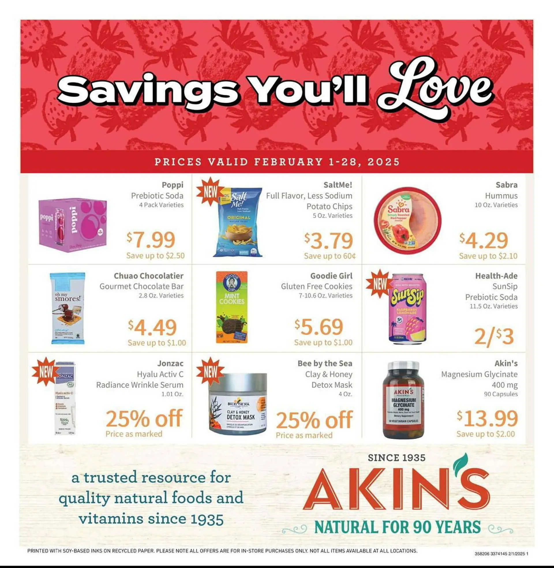 Akins Natural Foods Weekly Ad - 1
