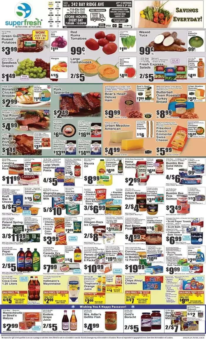 Super Fresh weekly ad - 1