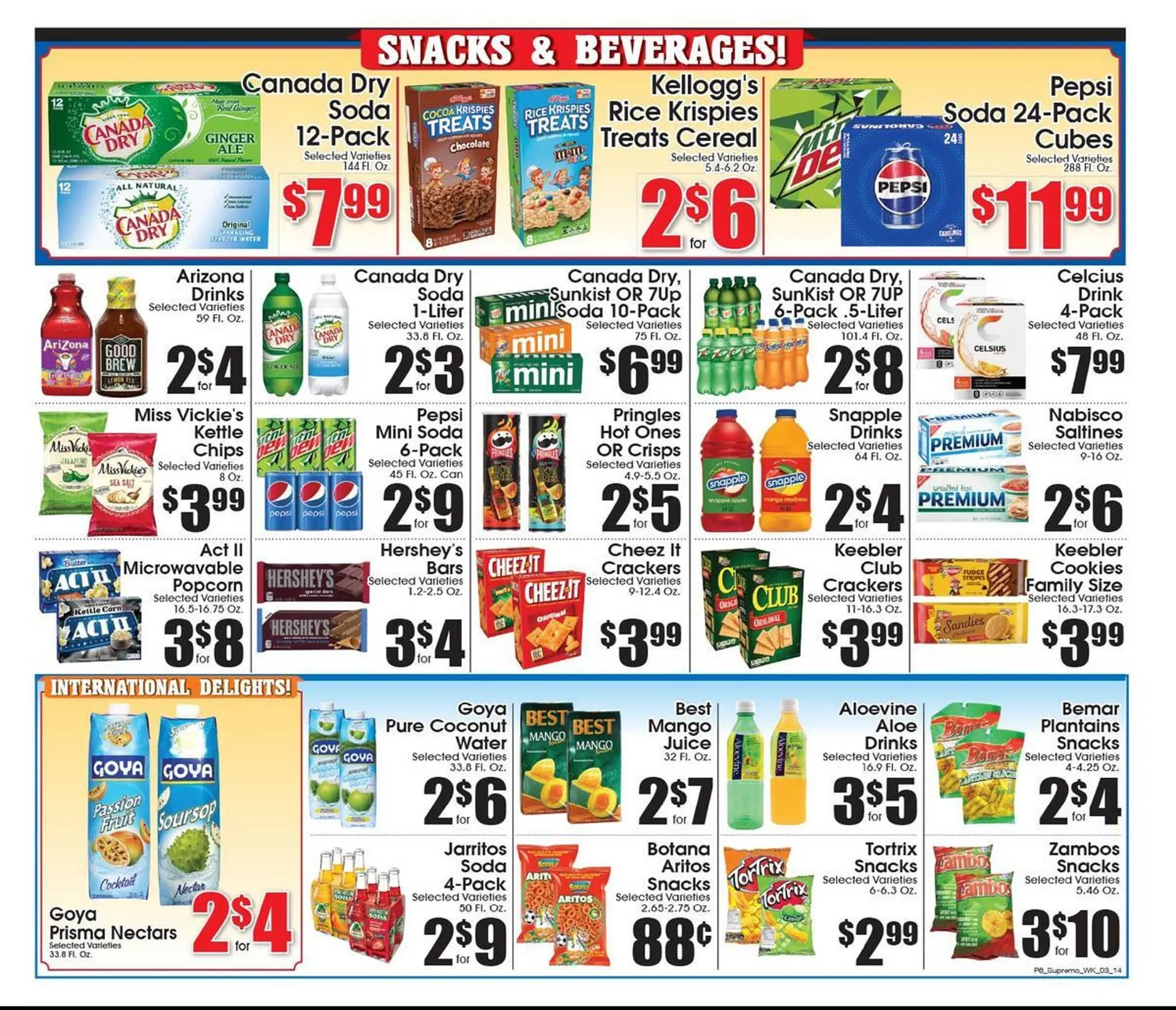 Weekly ad Supremo Foods Inc weekly ad from March 14 to March 20 2026 - Page 6