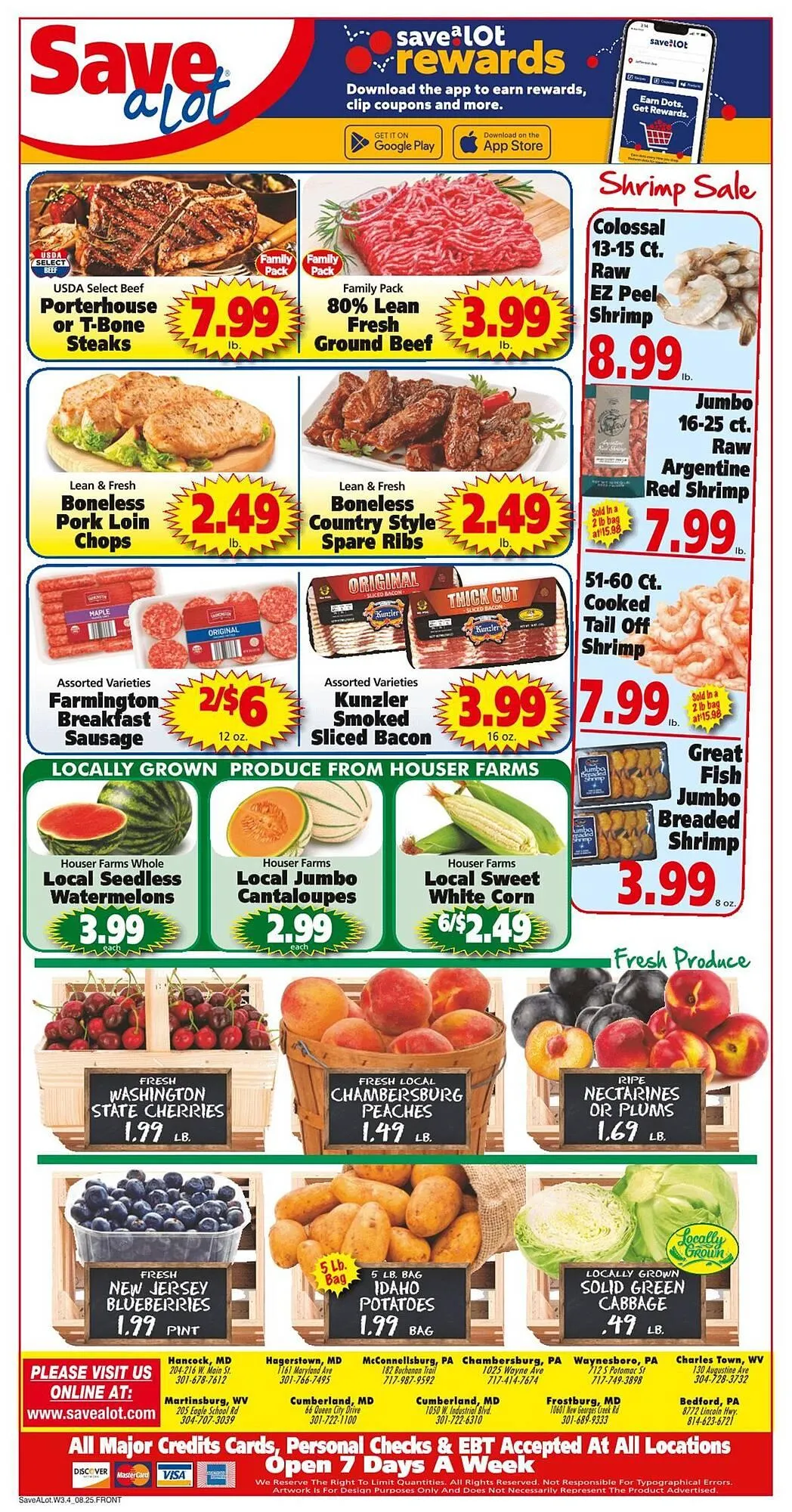 Weekly ad Save a Lot Weekly Ad from August 13 to August 26 2025 - Page 1
